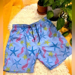 U.S. POLO ASSN men’s swim shirts trunks board shorts size large l beach